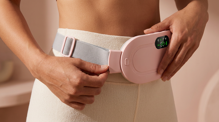 Fastening the adjustable strap of the belt