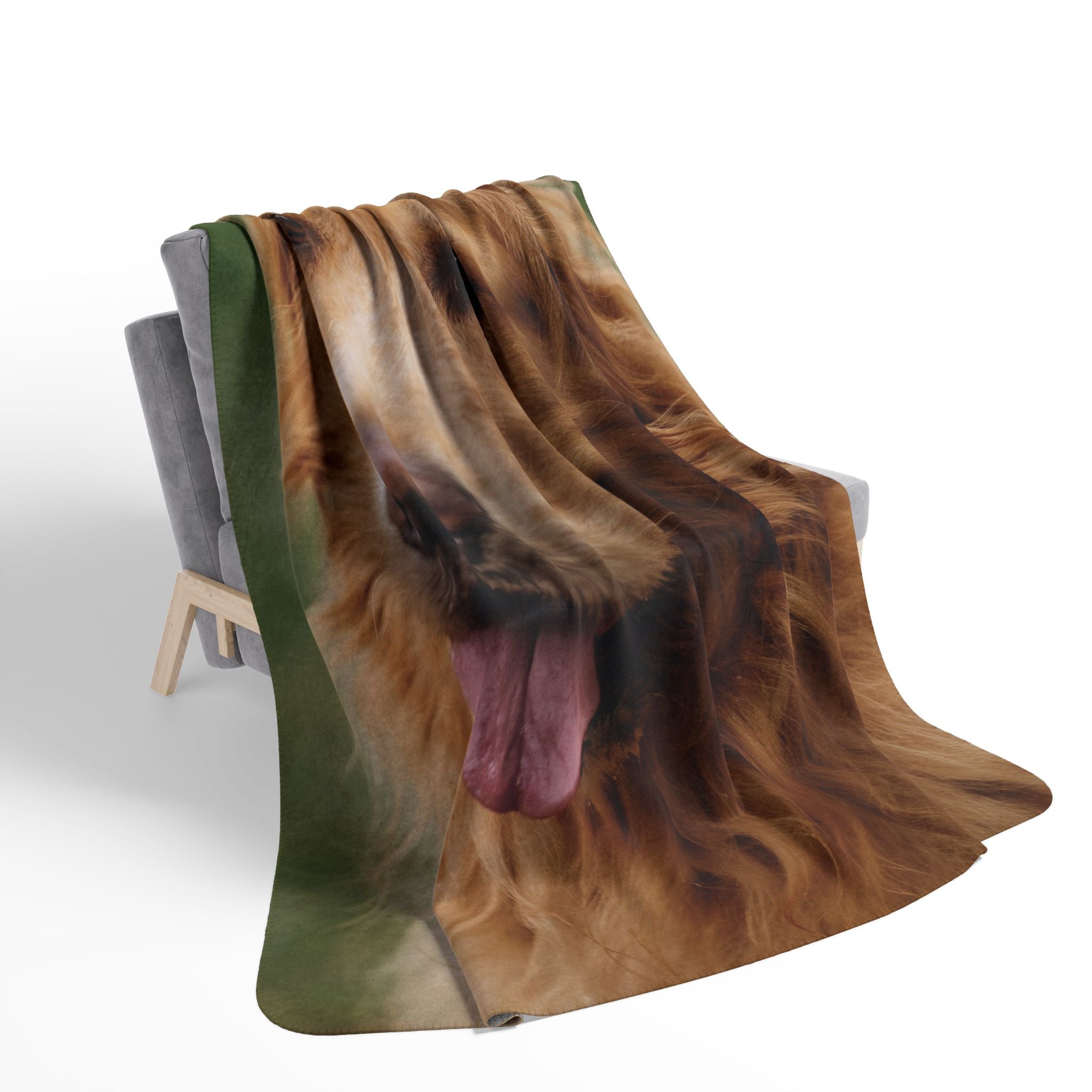 Custom Pet Portrait Blanket — Keep Them Close